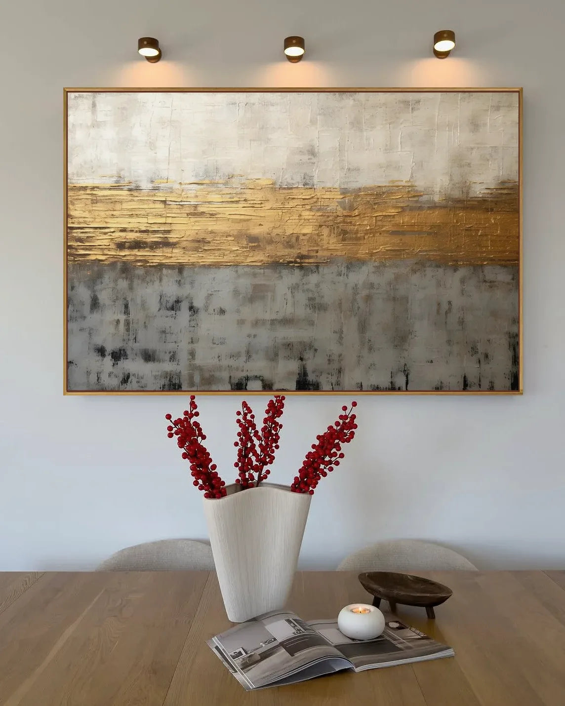 Extra Large Wabi Sabi Wall Art No.203