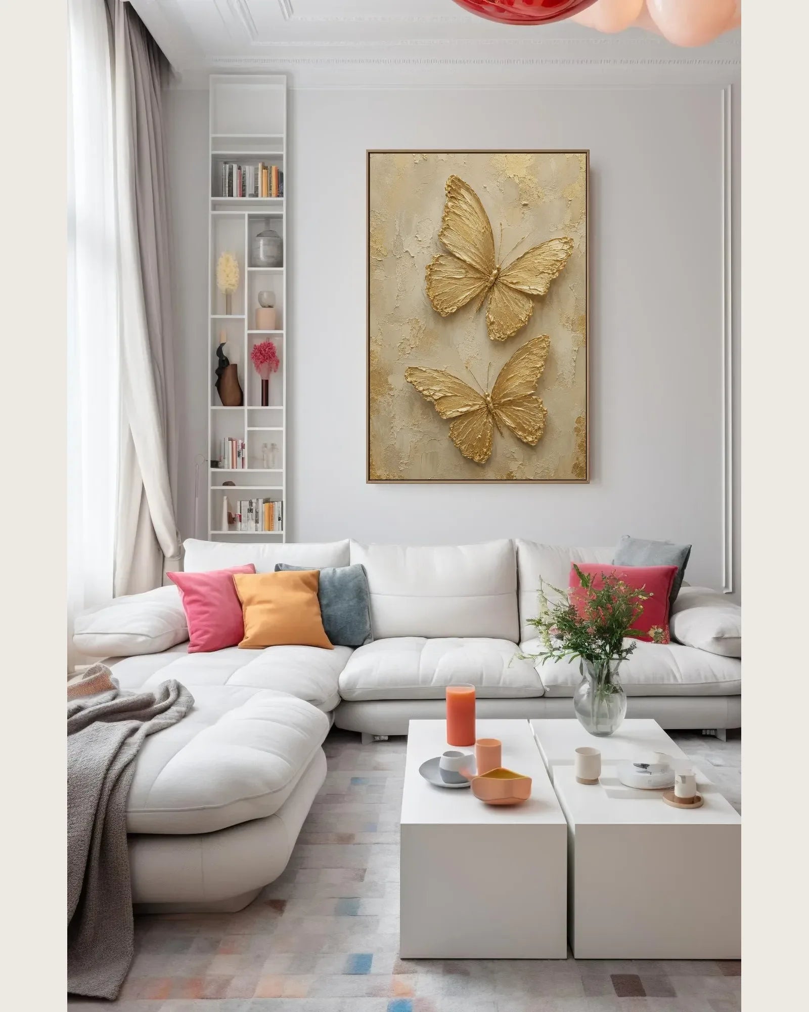 Gold Butterfly Artwork No.122