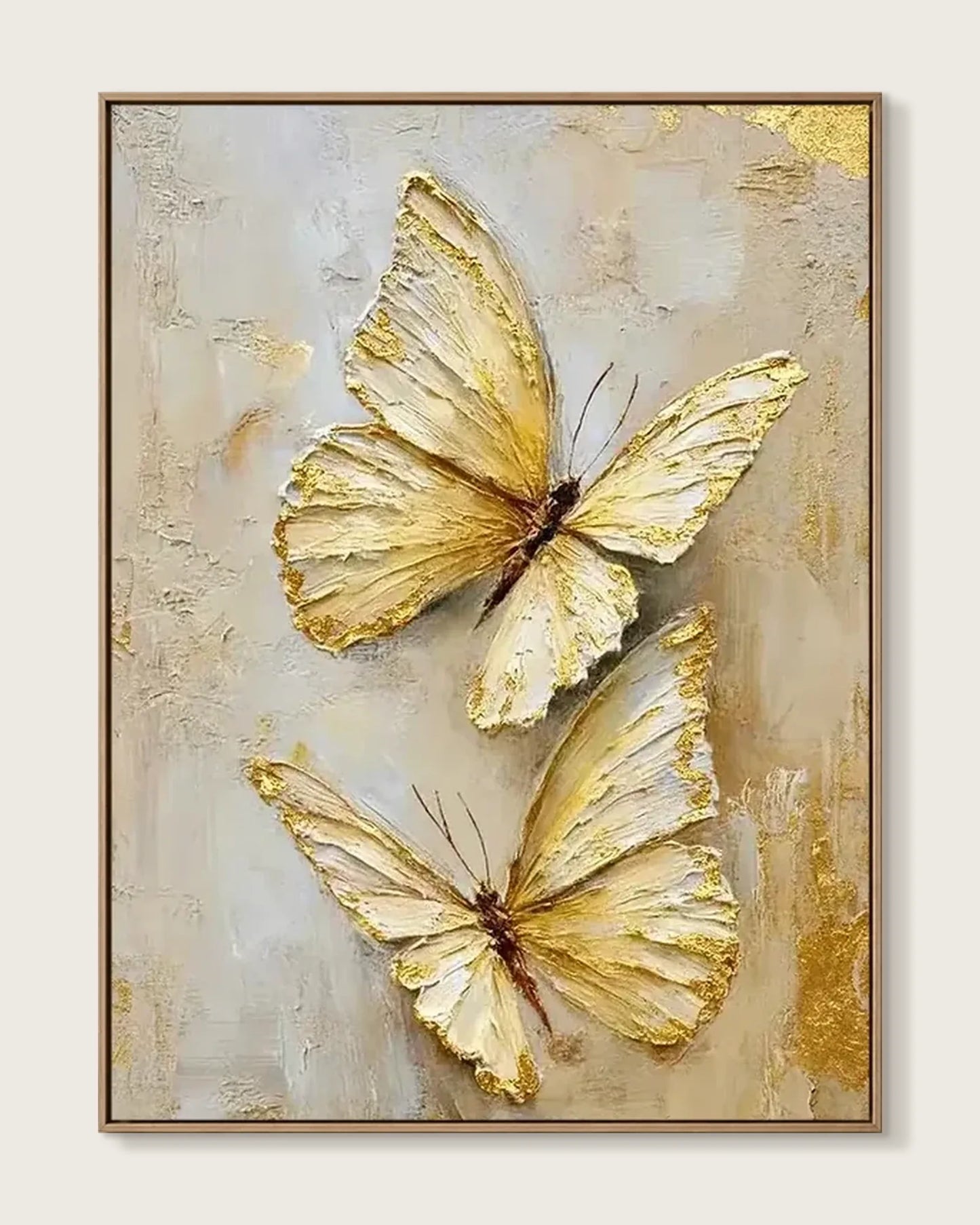 Gold Butterfly Canvas Art No.121