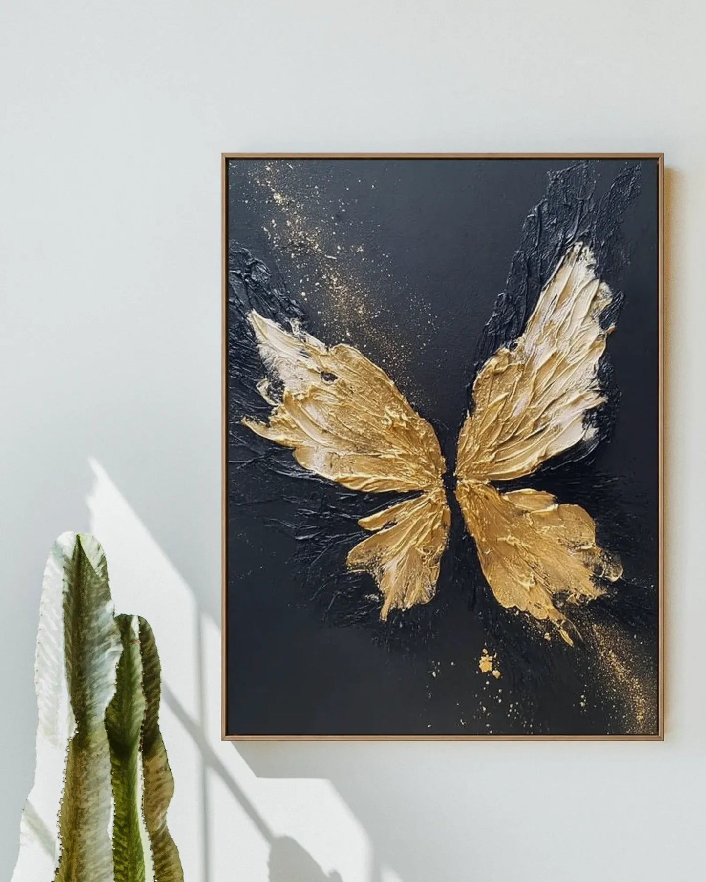 Gold Butterfly Painting No.125