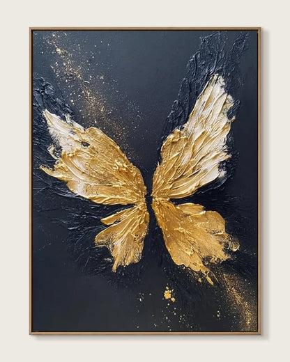 Gold Butterfly Painting No.125
