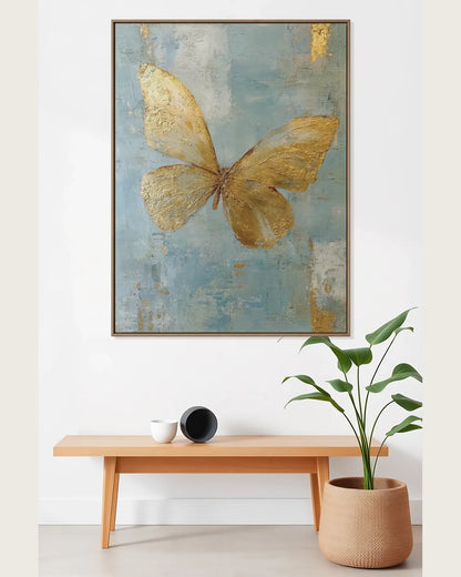 Gold Butterfly Wall Art No.120