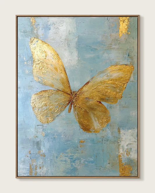 Gold Butterfly Wall Art No.120