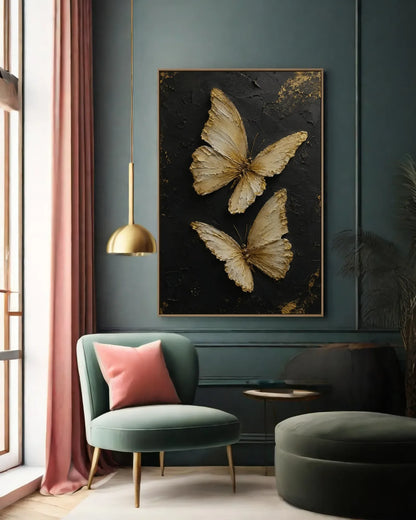 Gold Butterfly Wall Decor No.123