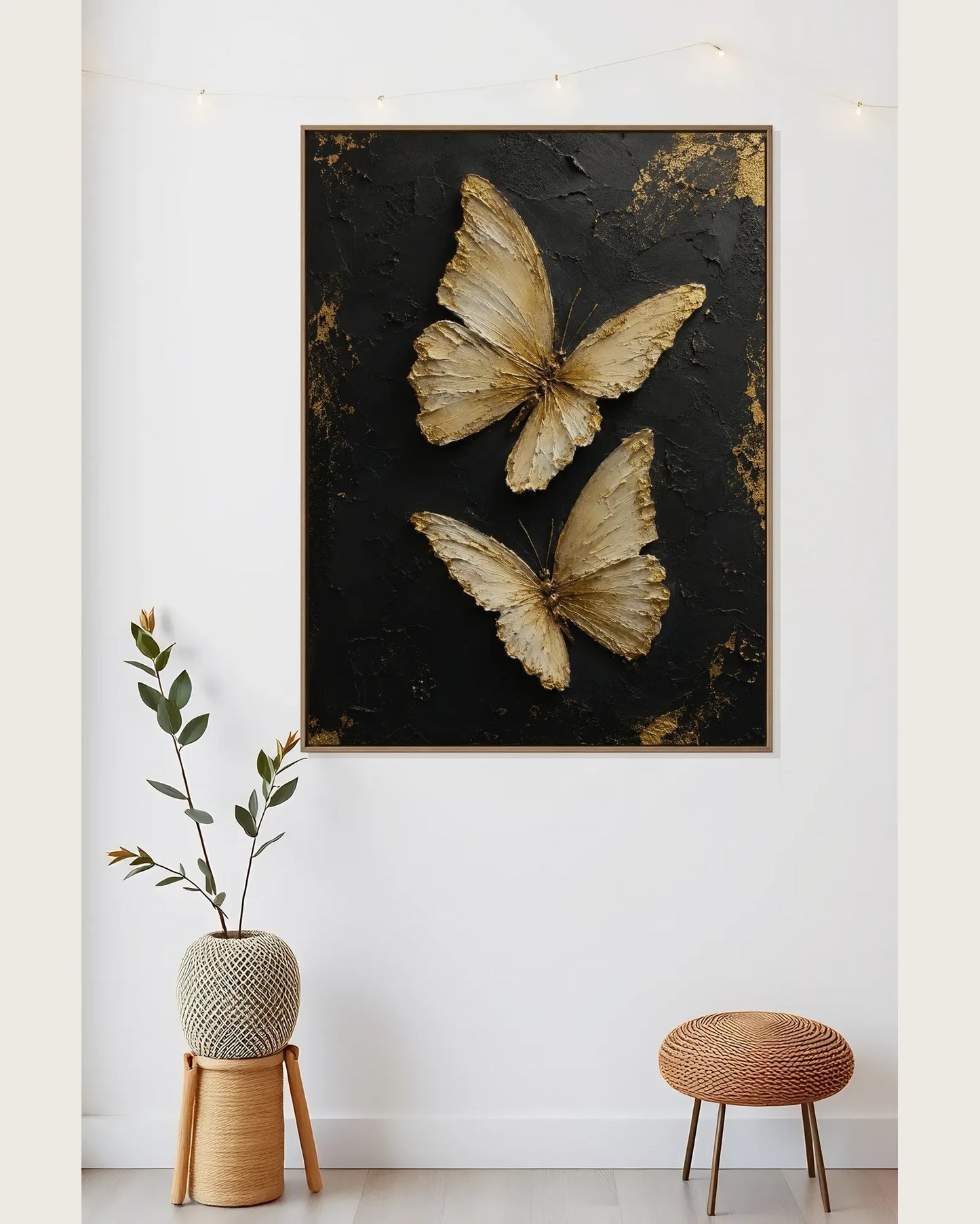 Gold Butterfly Wall Decor No.123