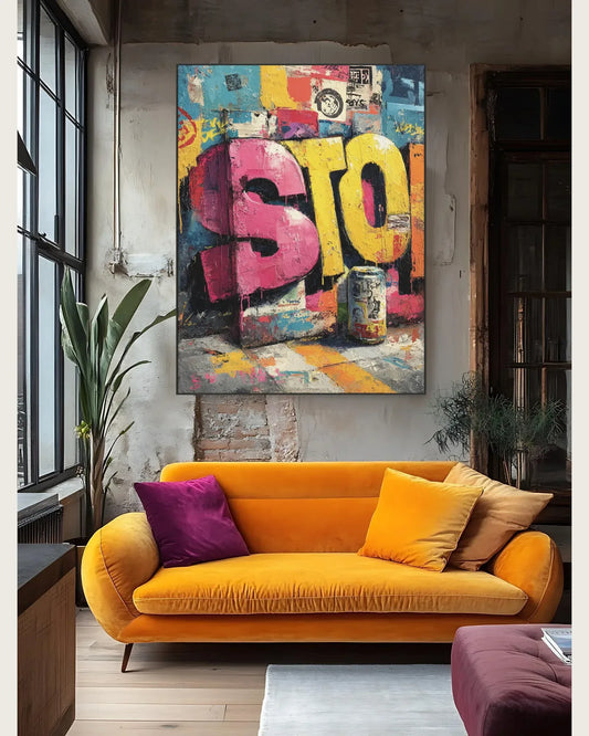 Graffiti Style Canvas Art No.059
