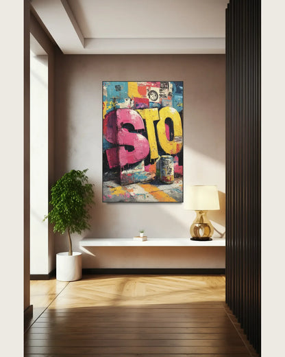Graffiti Style Canvas Art No.059