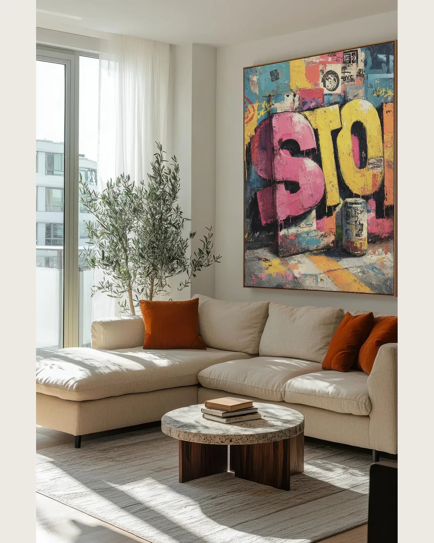Graffiti Style Canvas Art No.059