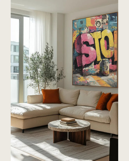 Graffiti Style Canvas Art No.059