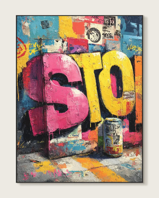 Graffiti Style Canvas Art No.059