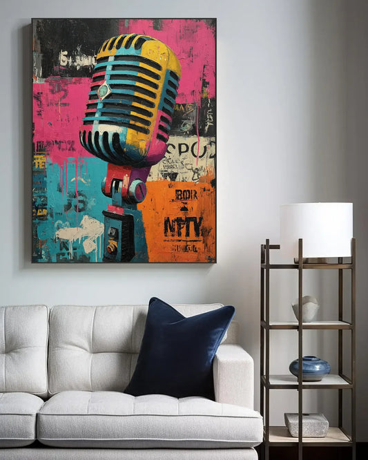 Graffiti Style Canvas Painting No.058