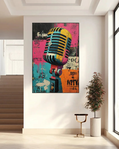 Graffiti Style Canvas Painting No.058
