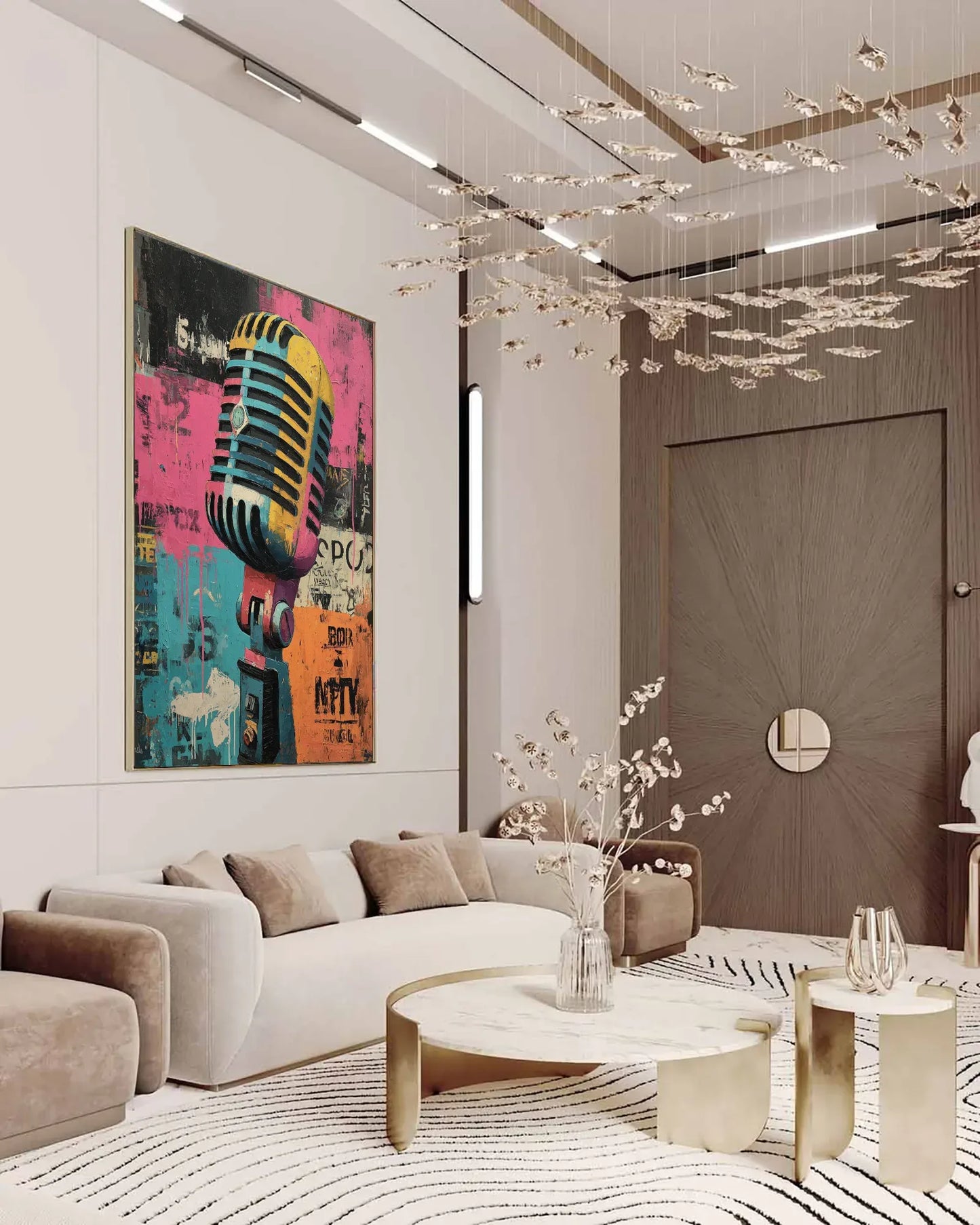 Graffiti Style Canvas Painting No.058