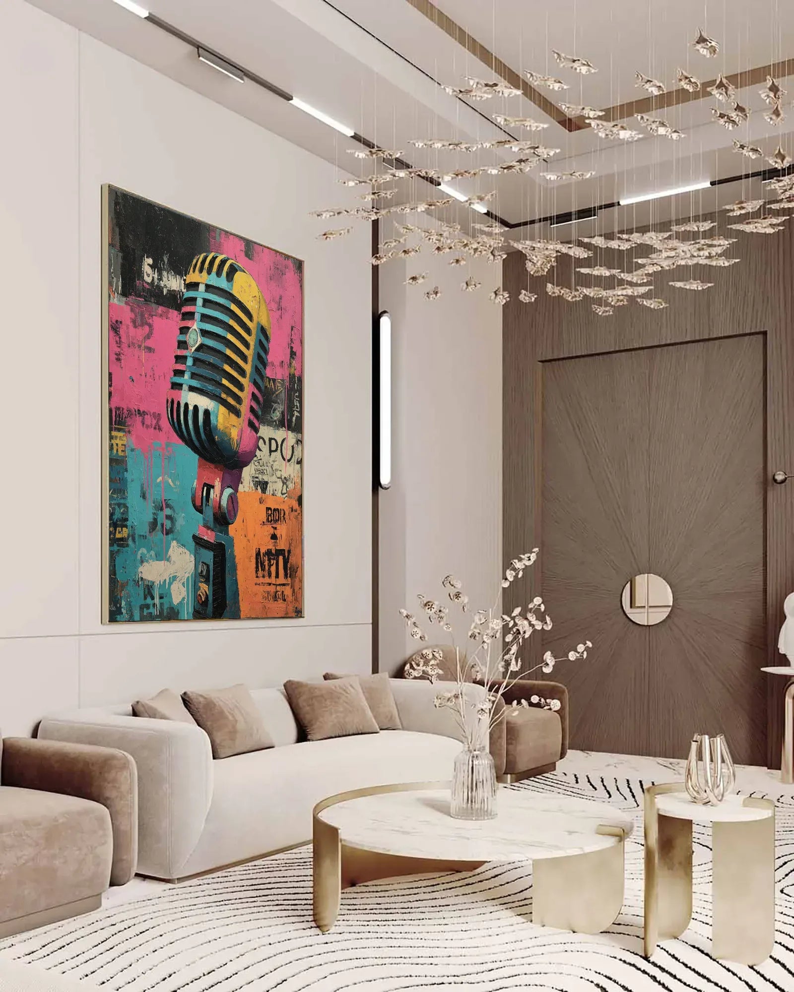 Graffiti Style Canvas Painting No.058