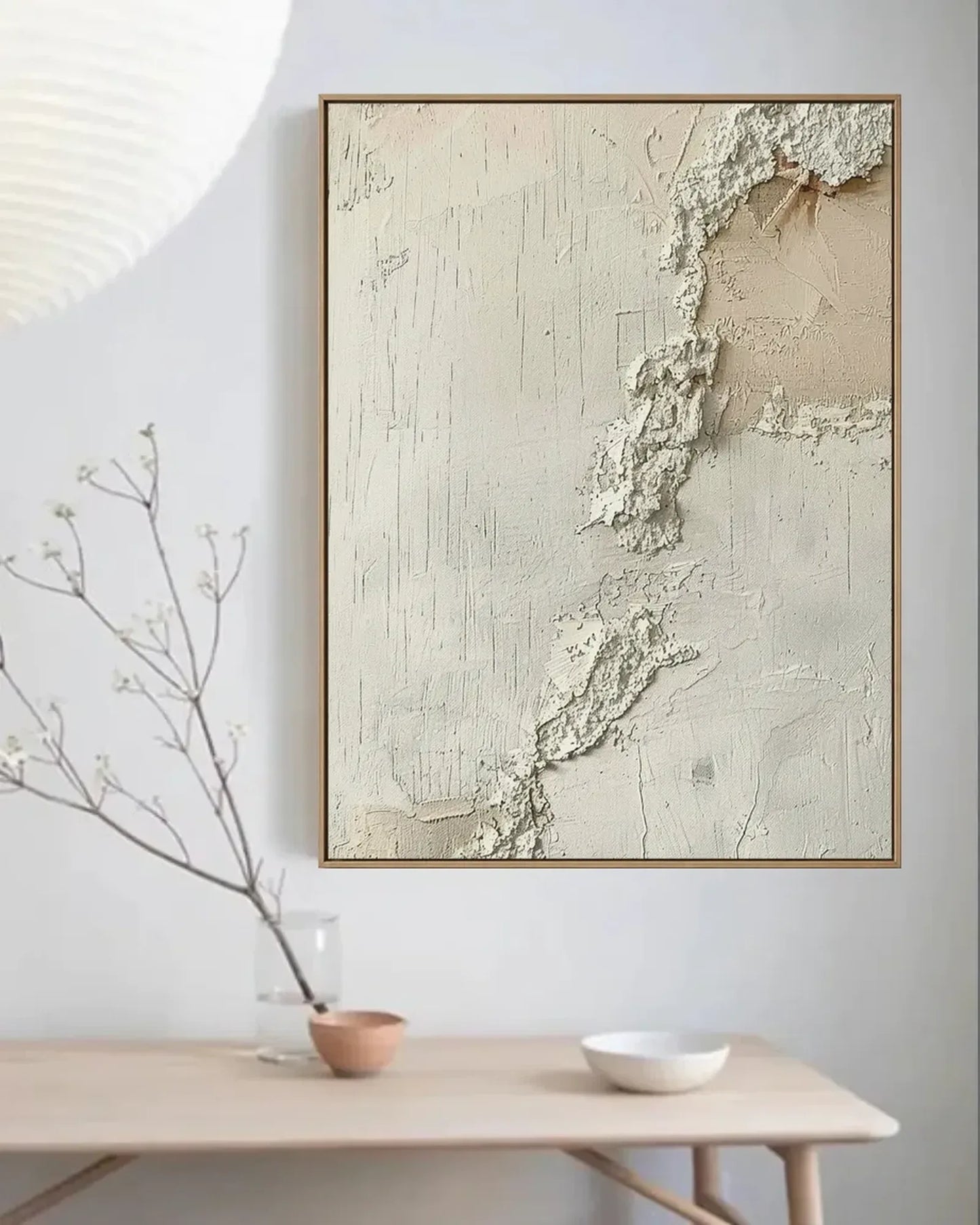Hand Painted Minimalist Canvas Art No.057