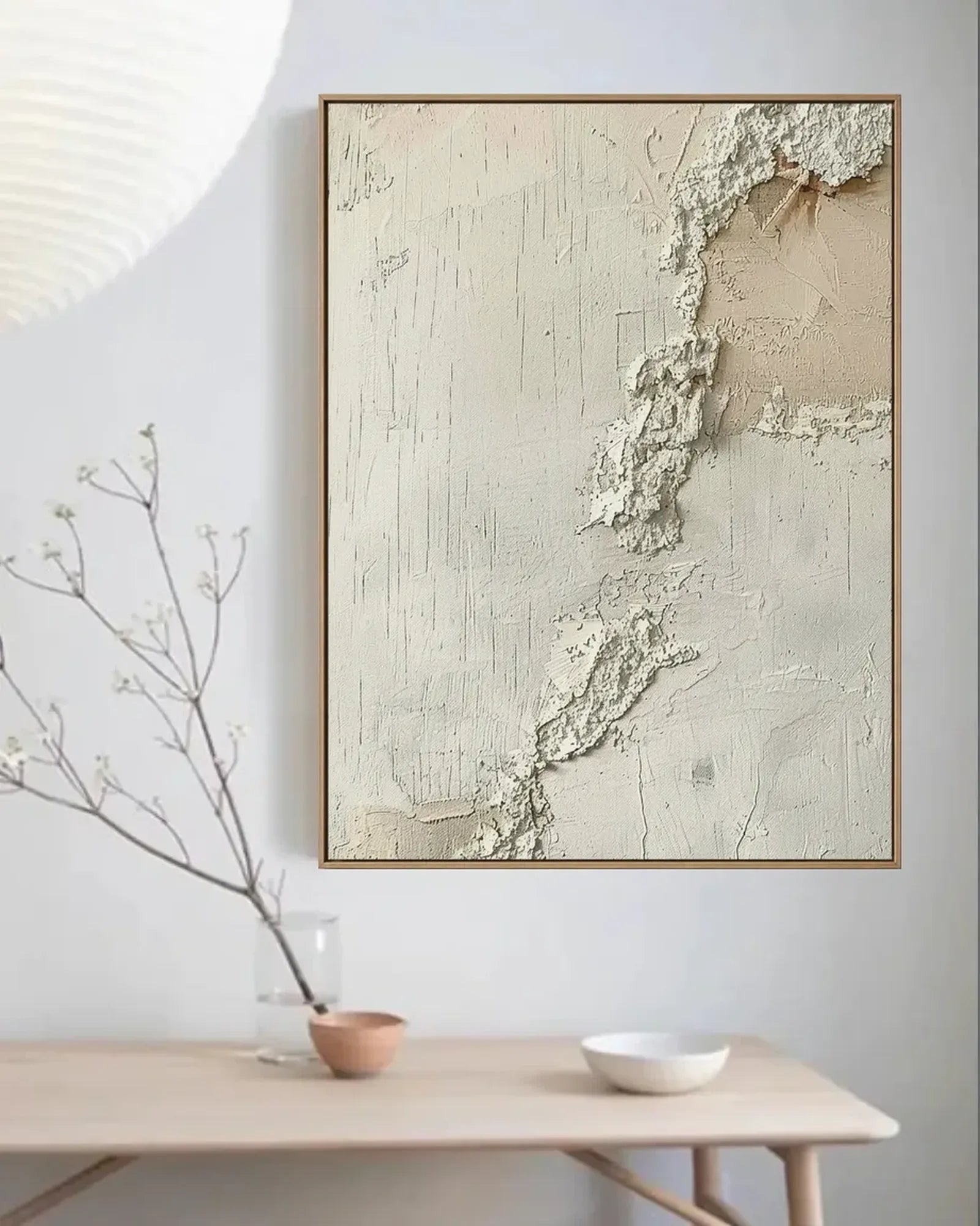 Hand Painted Minimalist Canvas Art No.057