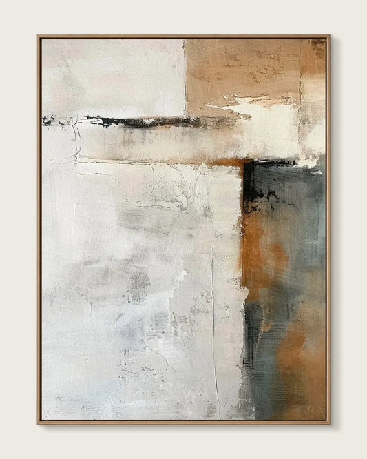 Hand Painted Minimalist Canvas Painting No.060