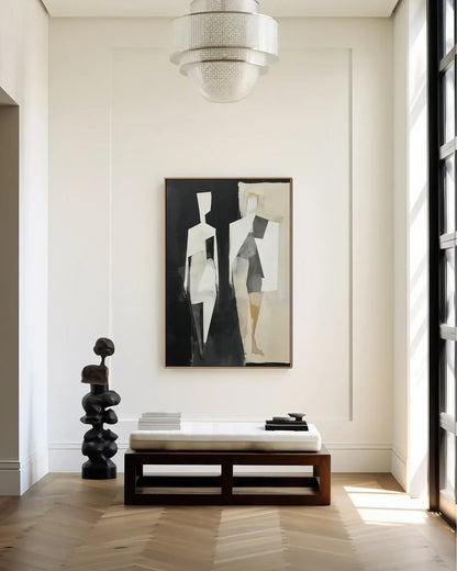Hand Painted Minimalist Wall Art No.056