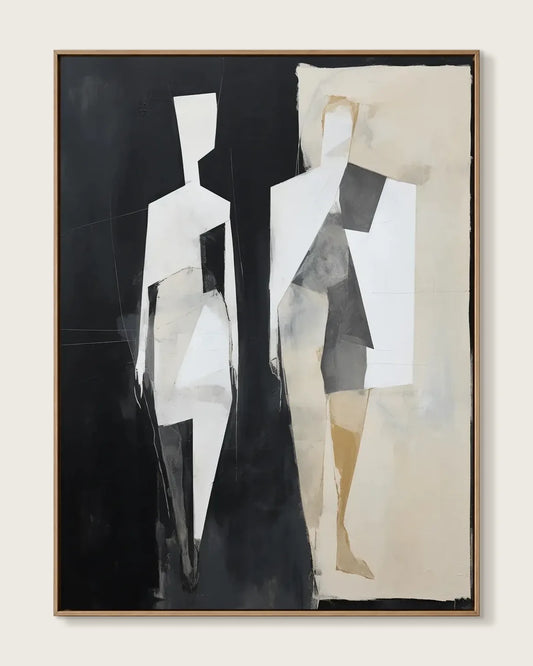Hand Painted Minimalist Wall Art No.056