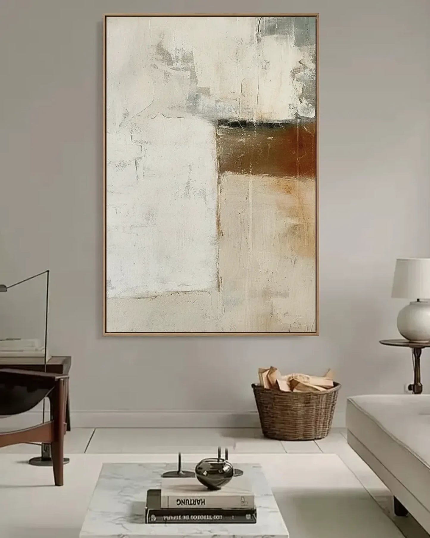 Hand Painted Minimalist Wall Decor No.059