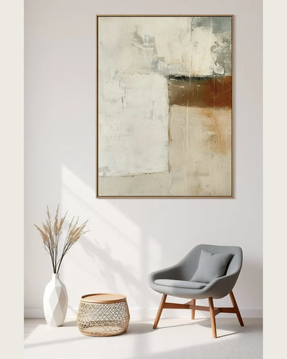 Hand Painted Minimalist Wall Decor No.059
