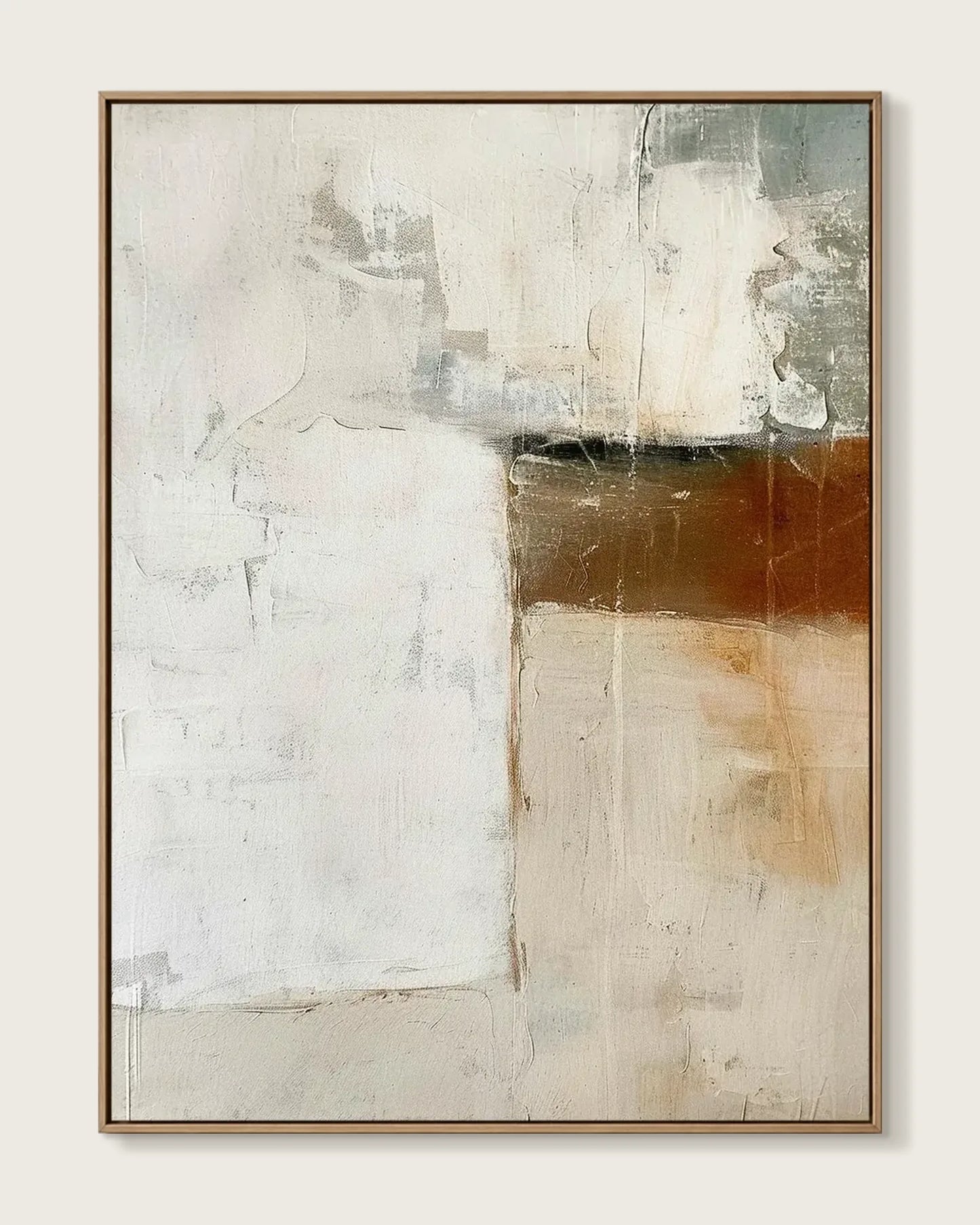 Hand Painted Minimalist Wall Decor No.059