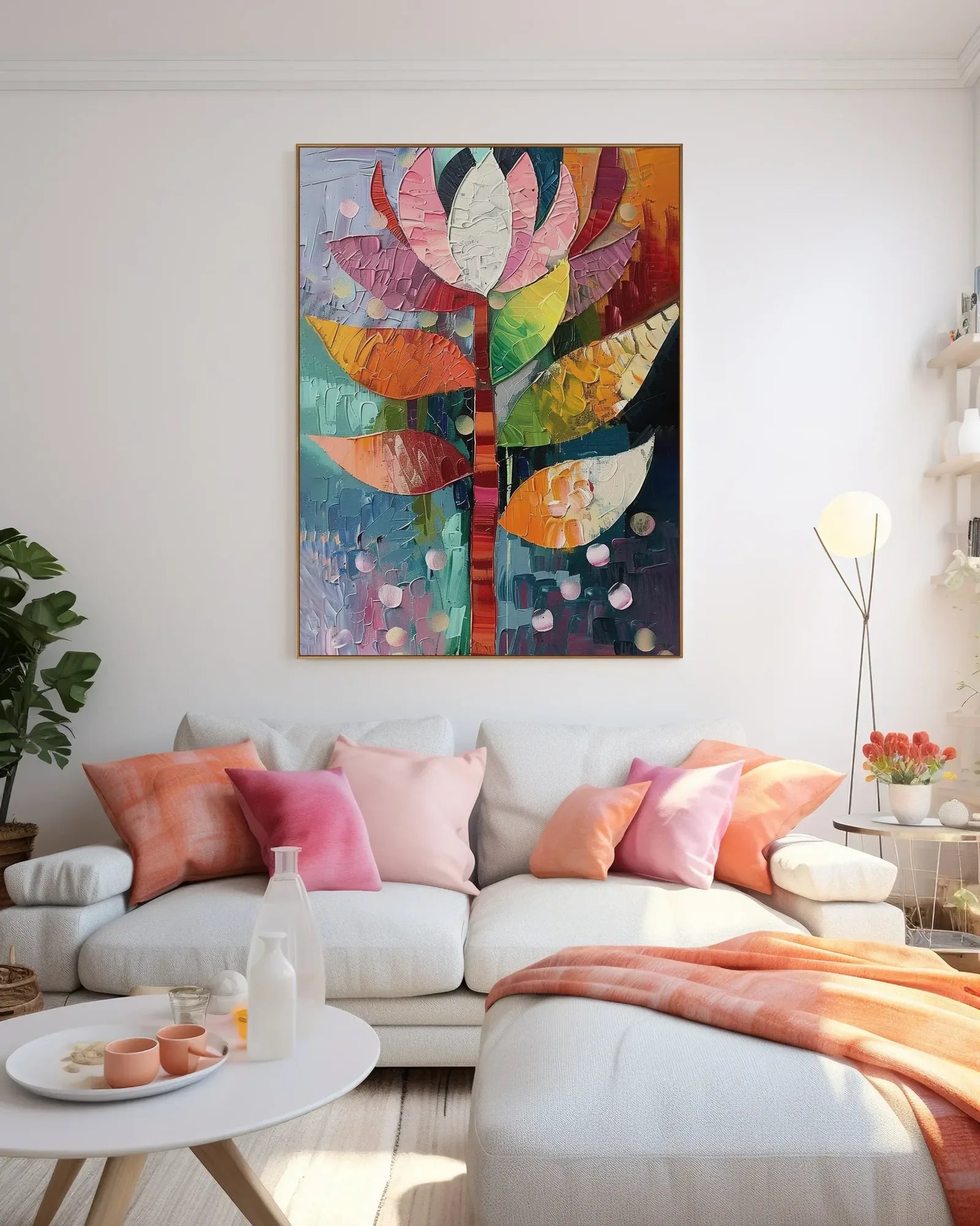 Hand Painted Texture Artwork No.048