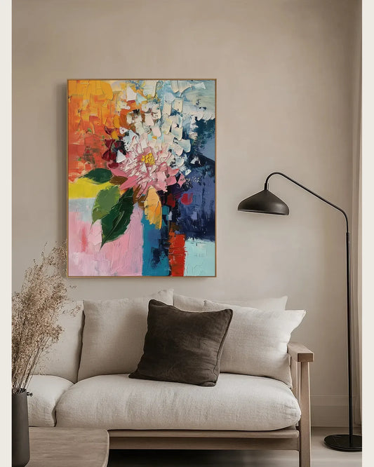 Hand Painted Texture Canvas Art No.047