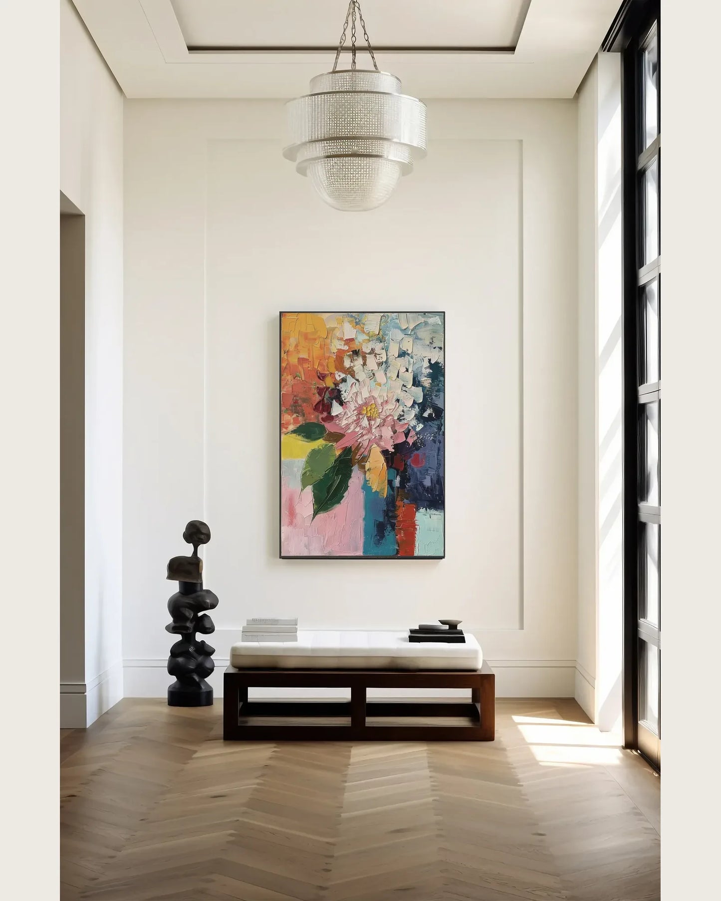 Hand Painted Texture Canvas Art No.047