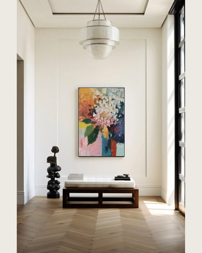 Hand Painted Texture Canvas Art No.047