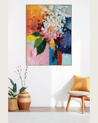 Hand Painted Texture Canvas Art No.047