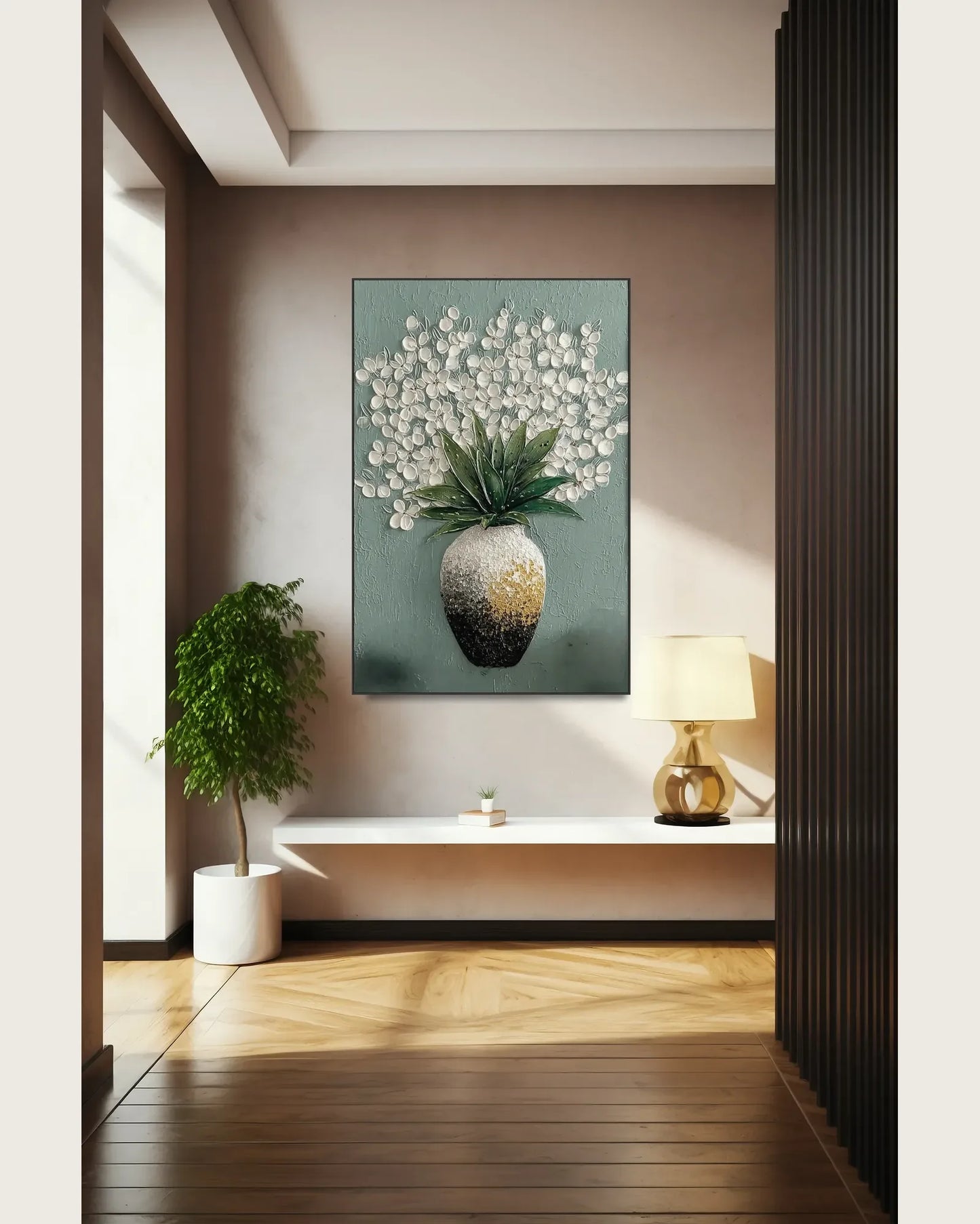 Hand Painted Texture Canvas Painting No.050