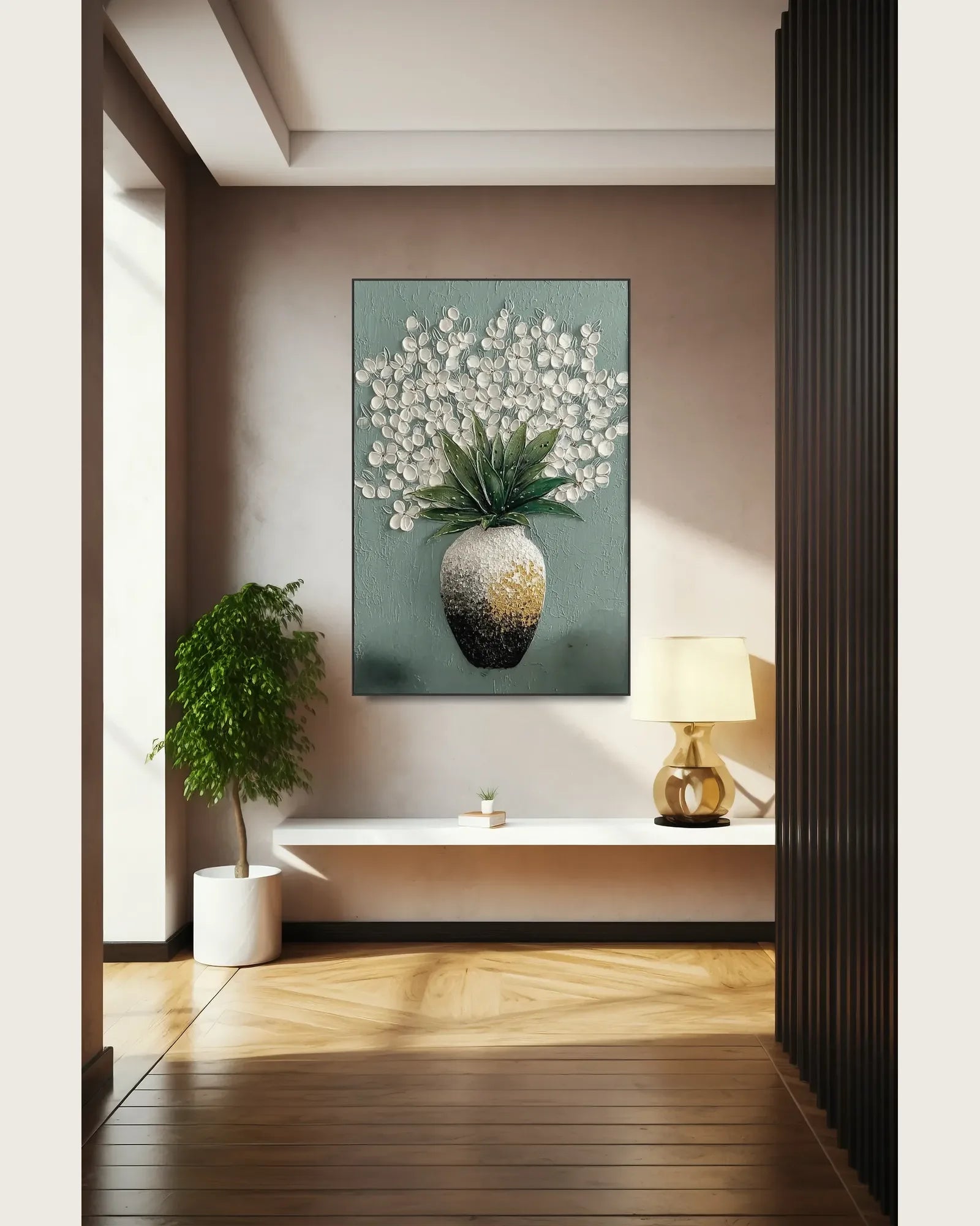 Hand Painted Texture Canvas Painting No.050