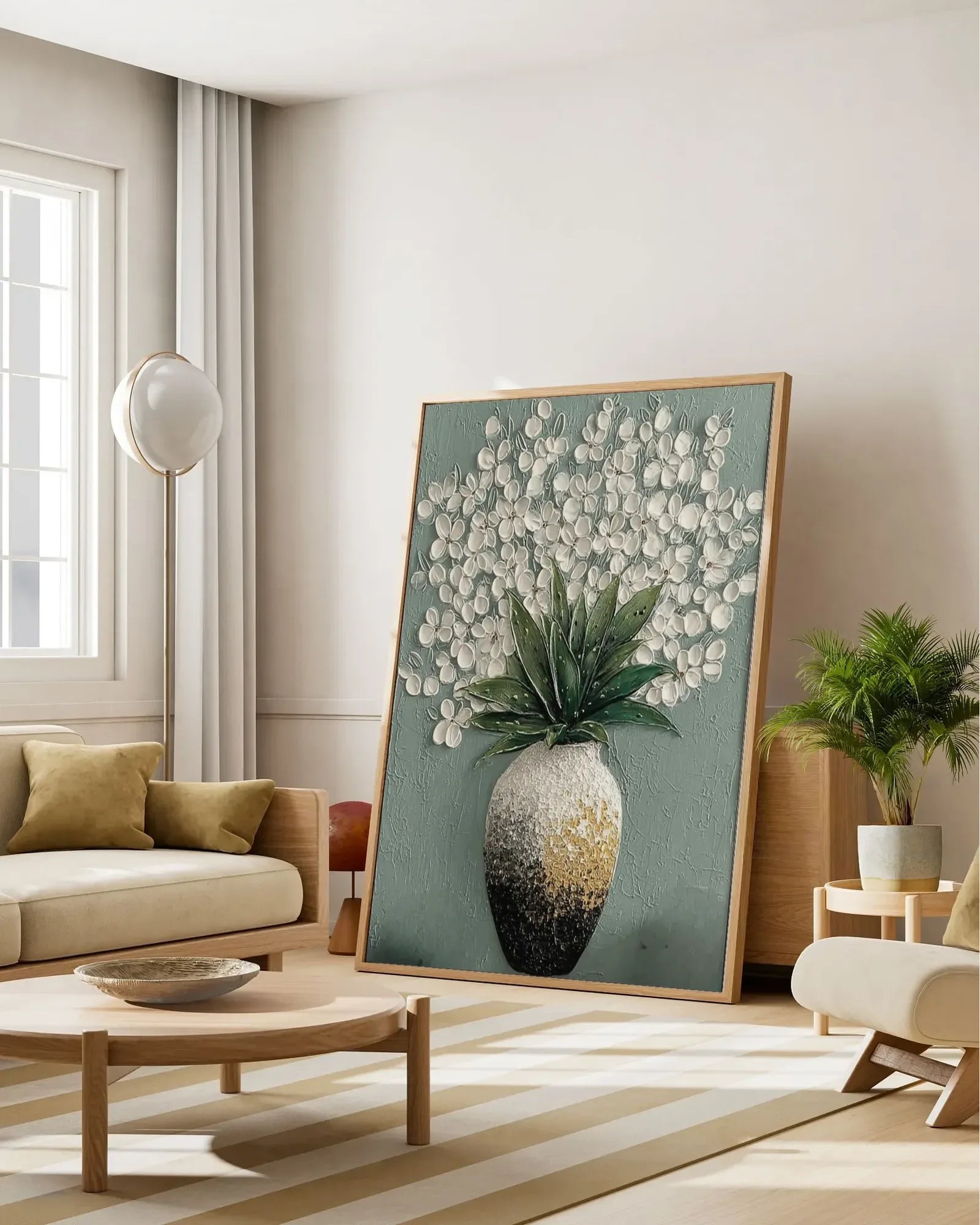 Hand Painted Texture Canvas Painting No.050