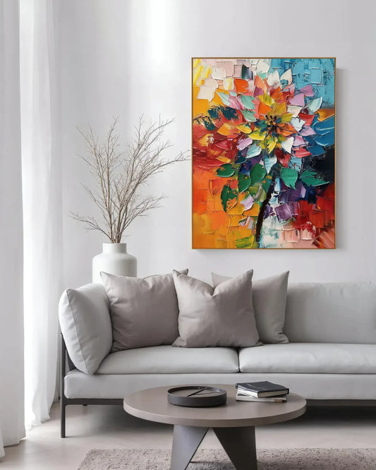 Hand Painted Texture Wall Decor No.049