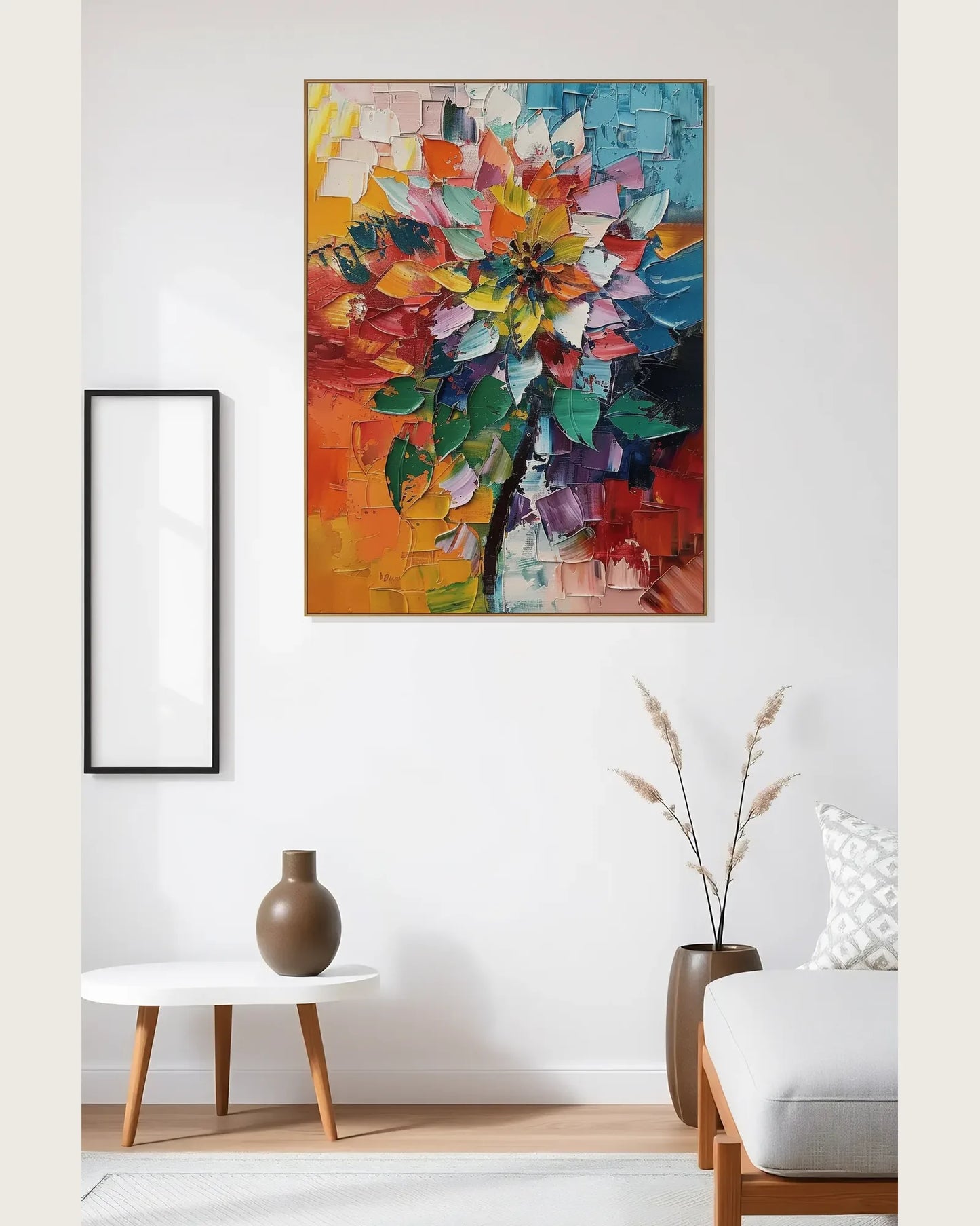 Hand Painted Texture Wall Decor No.049