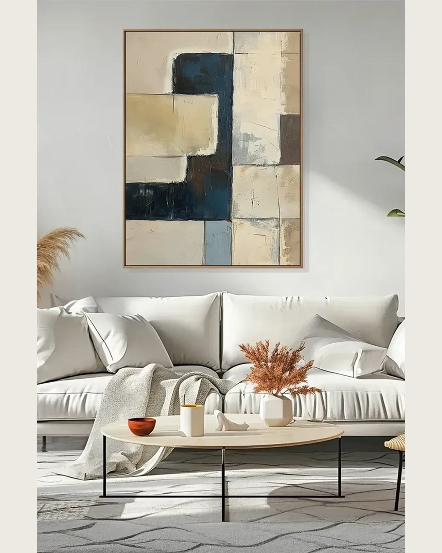 Hand Painted Wabi Sabi Artwork No.038