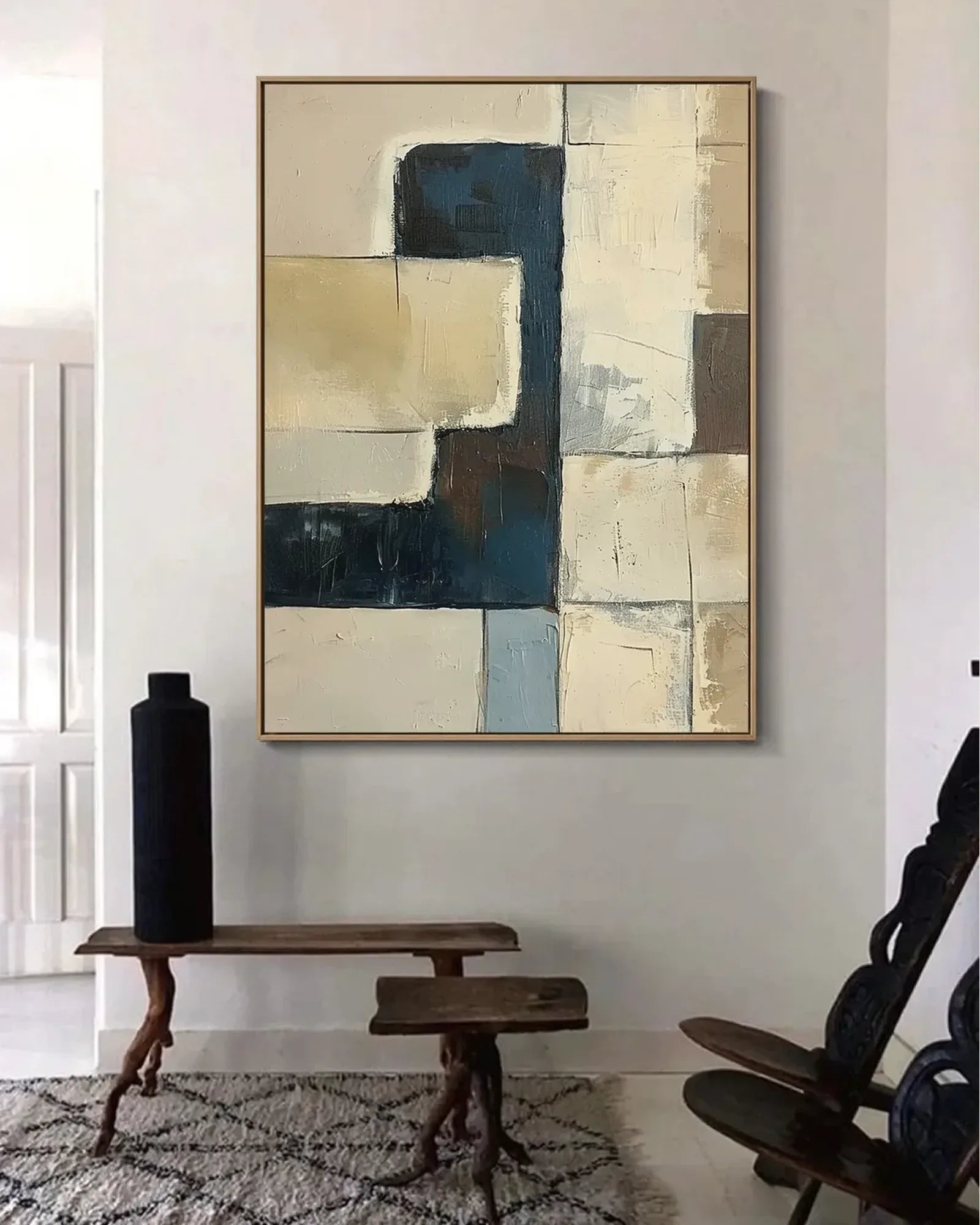 Hand Painted Wabi Sabi Artwork No.038