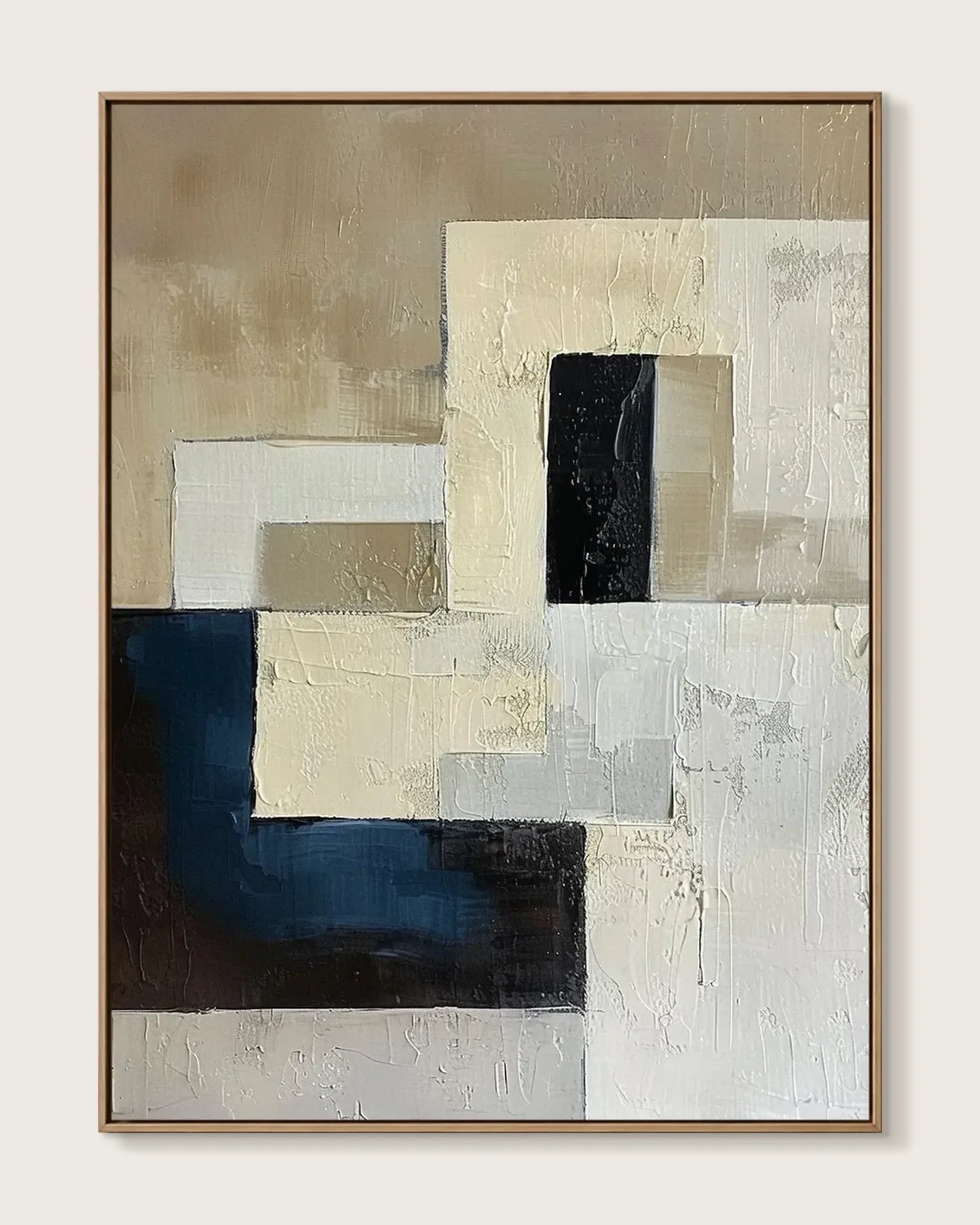 Hand Painted Wabi Sabi Canvas Painting No.040