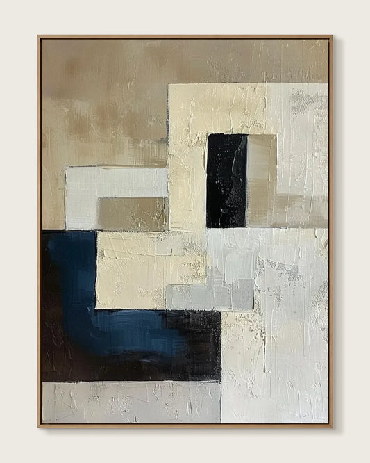 Hand Painted Wabi Sabi Canvas Painting No.040