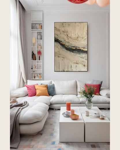 Heavy Texture Canvas Art No.017