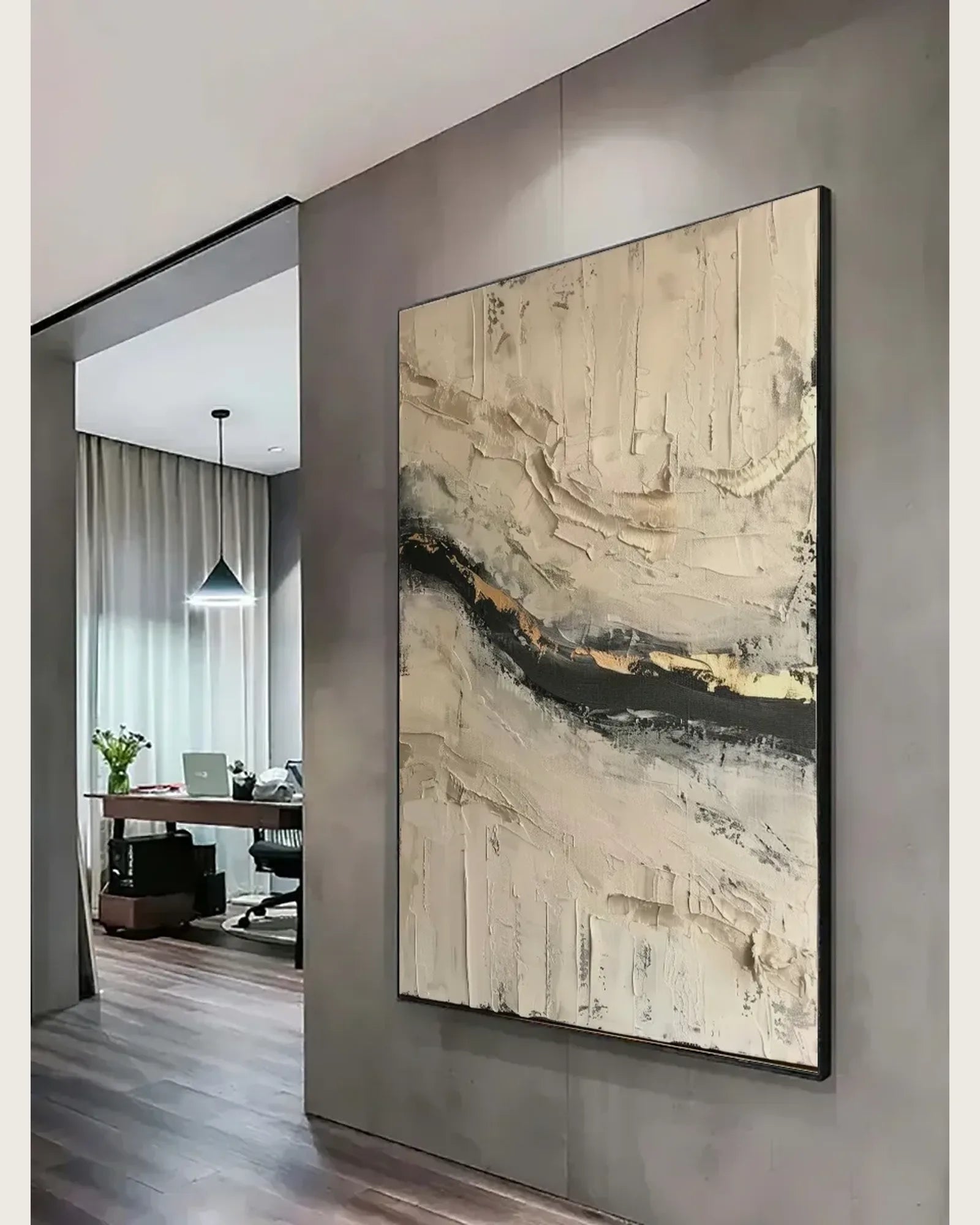 Heavy Texture Canvas Art No.017
