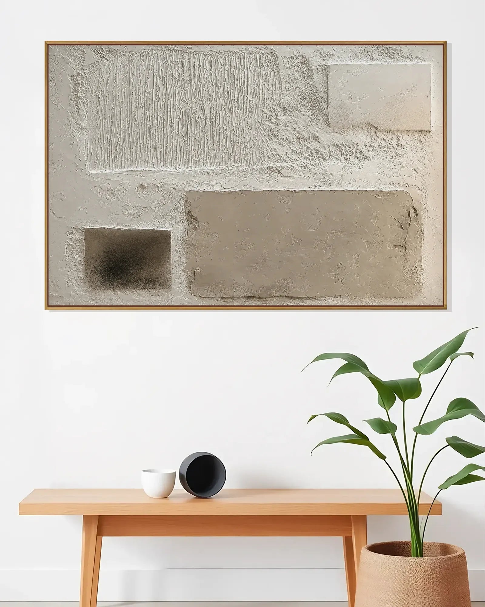 Horizontal Abstract Wabi Sabi Artwork No.109
