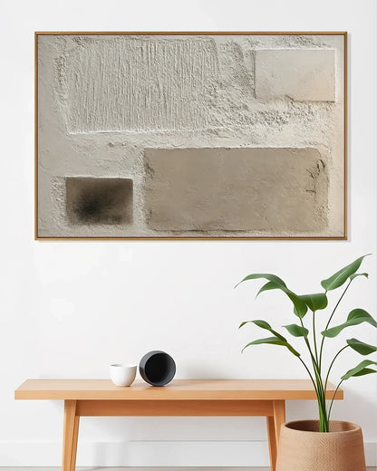 Horizontal Abstract Wabi Sabi Artwork No.109