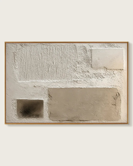 Horizontal Abstract Wabi Sabi Artwork No.109
