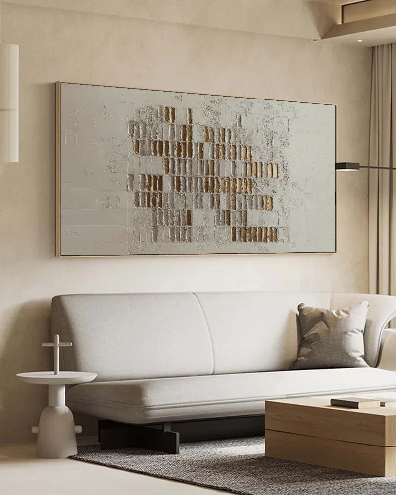 Horizontal Abstract Wabi Sabi Wall Decor No.111