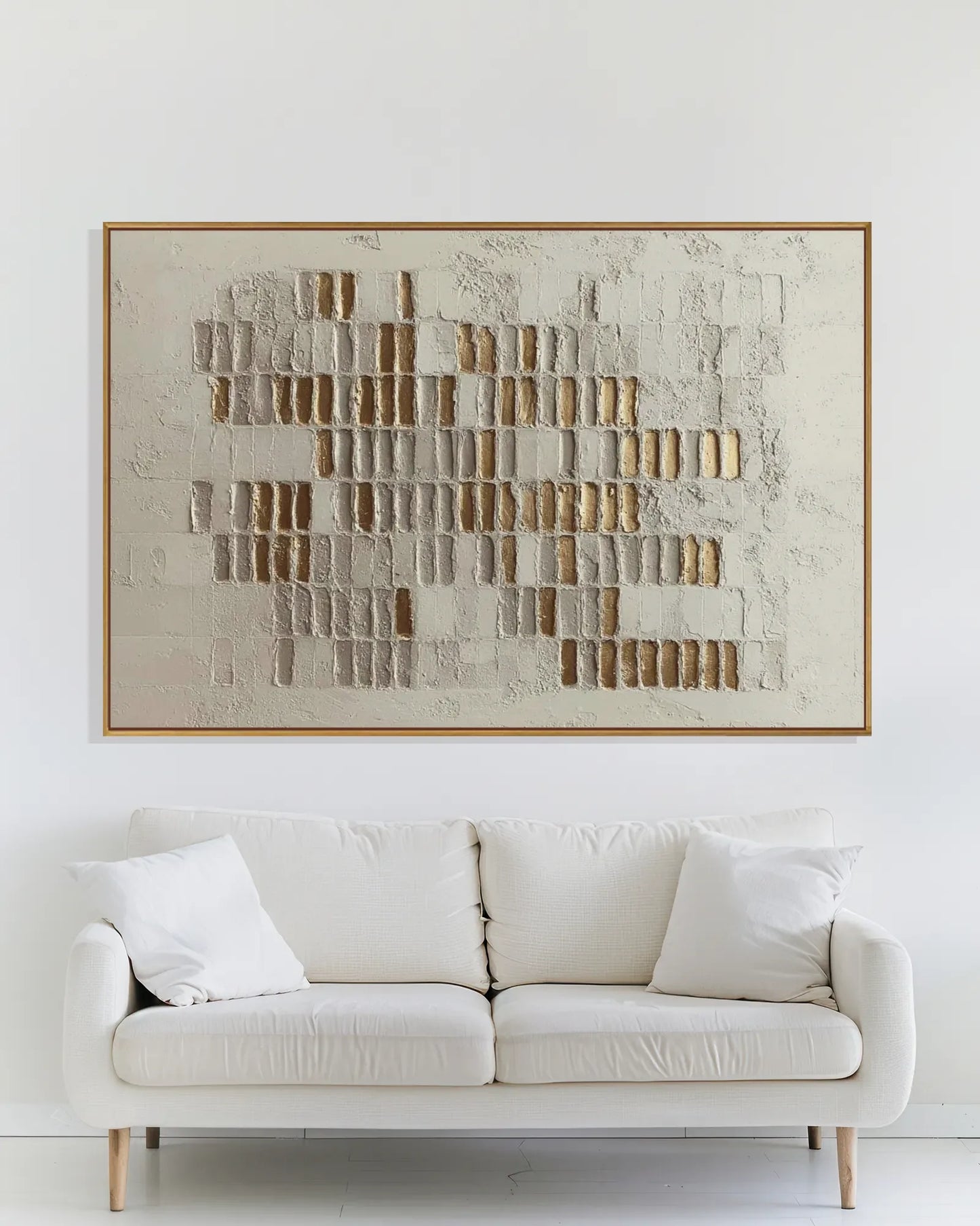 Horizontal Abstract Wabi Sabi Wall Decor No.111