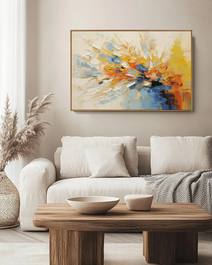 Horizontal Modern Wabi Sabi Artwork No.119