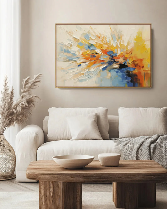 Horizontal Modern Wabi Sabi Artwork No.119