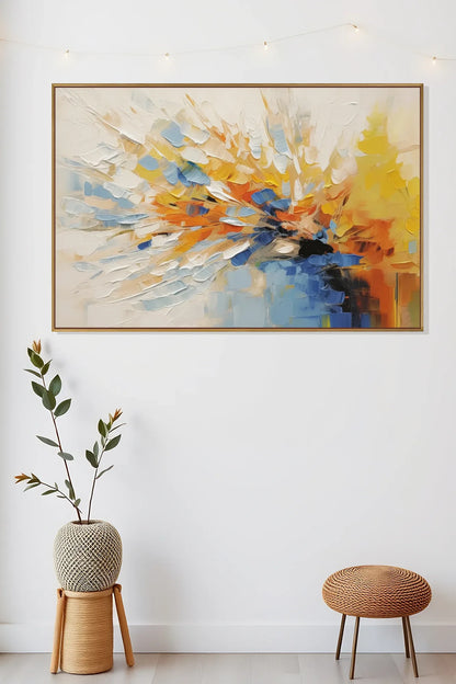 Horizontal Modern Wabi Sabi Artwork No.119